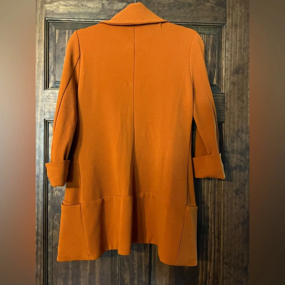 Frenchmauve Orange Open Front Jacket - Picture 2 of 3